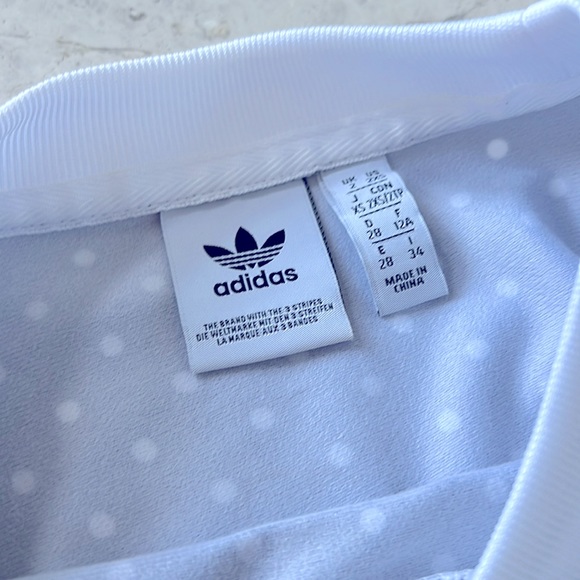 Adidas Polka Dot Fleece Dress - Picture 3 of 6